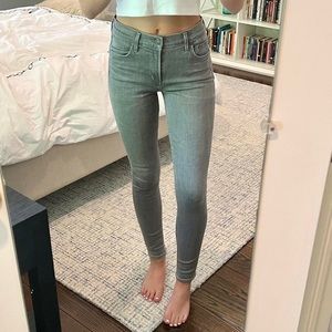 Citizens of Humanity Rocket High Rise Grey Skinny Jeans (size 27)